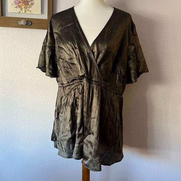torrid Tops - Surplice babydoll top